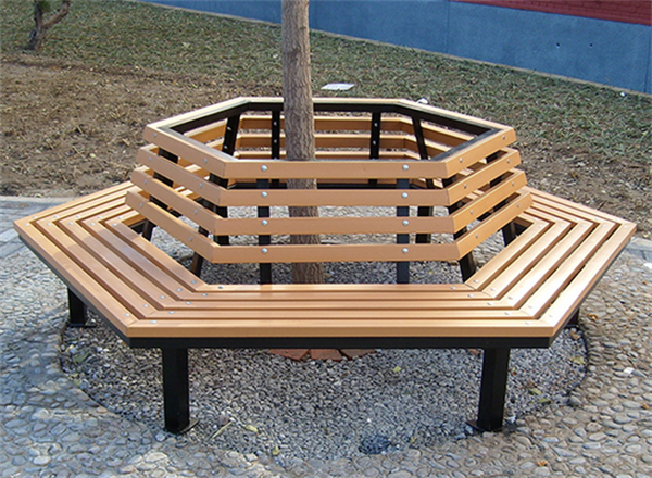 泰安广场公园椅定做，济宁围树椅